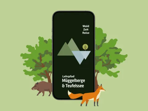 Die App zum Lehr- und Erlebnisweg Müggelberge und Teufelssee