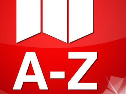 Button rot A-Z