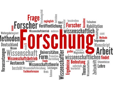 Tag-Cloud Forschung