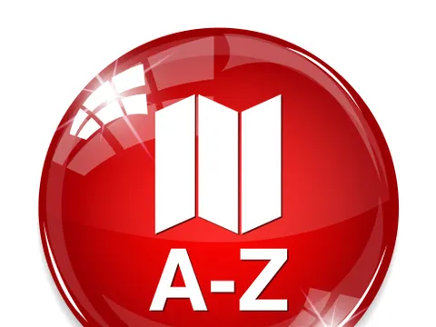 Button rot A-Z