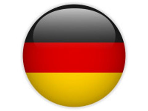 Button Deutschland Fahne