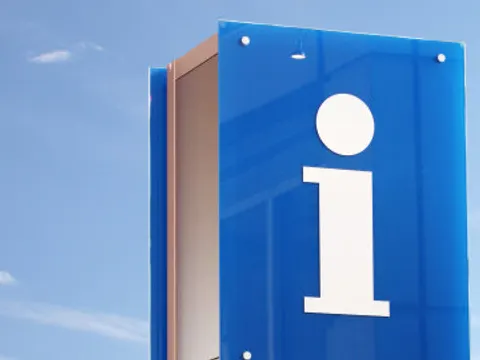Informationsschild