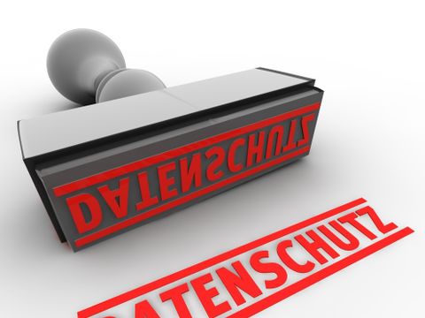 Datenschutz Stempel