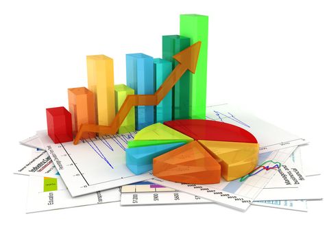 Balkendiagramm Torendiagramm Charts Trend