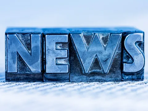 News in Bleibuchstaben