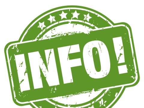 grüner Info Button