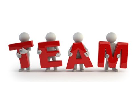 3d small people - team