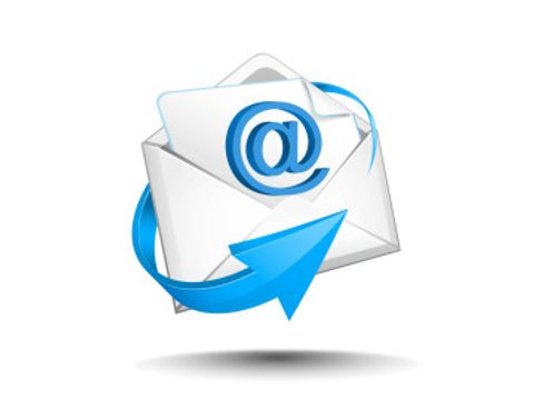 Symbol zum Versenden von E-Mails