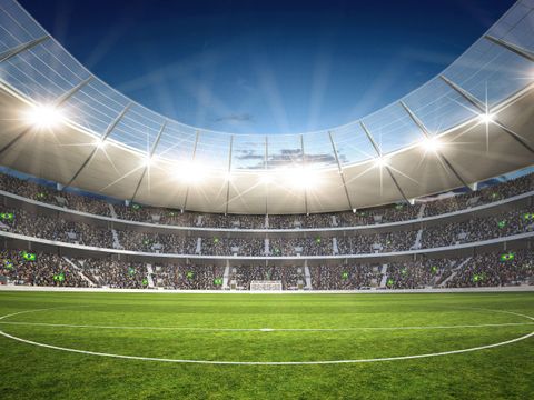 Stadion Mittellinie
