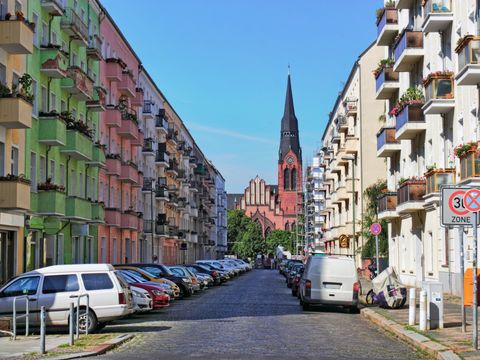 Straße in Berlin-Friedrichshain