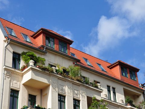 Dachwohnung in einem Wohnhaus