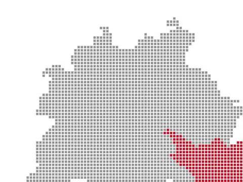 Pixelkarte Stadtteil Treptow-Köpenick