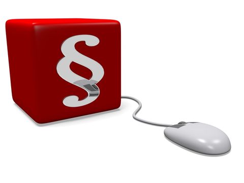 Paragraph mit Computermouse