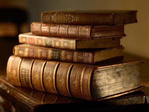 Stapel alter Bücher