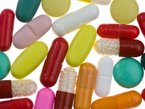 Bunte Tabletten