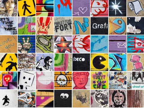Graffiti-Collage