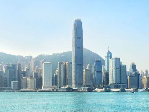 Geschäftszentrum Hongkong