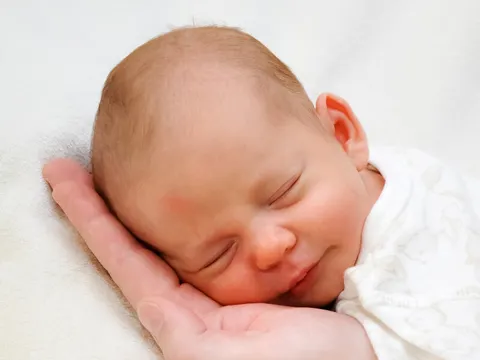 schlafendes Baby