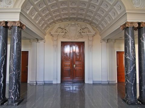 Foyer des Plenarsaals (Bild: Pappnas-Photos Günter Passmann)