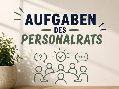 Rubrik Aufgaben des Personalrats