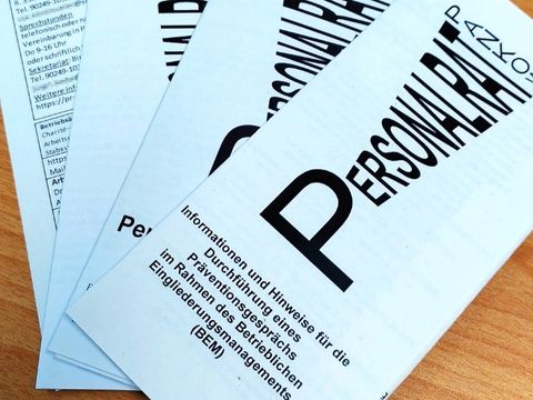 Flyer aus Papier