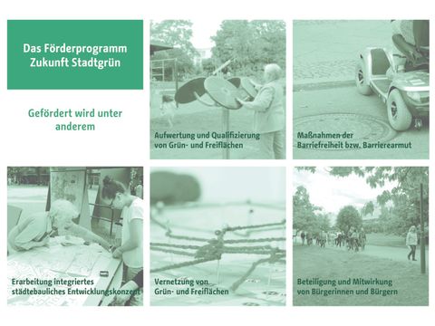 Föderprogramm Zukunft Stadtgrün