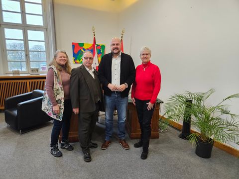 Amtsantrittsbesuch beim Bezirksbürgermeister Herrn Frank Bewig im Rathaus Spandau
