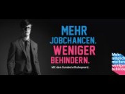 Plakat vom Bundesministerium für Arbeit und Soziales