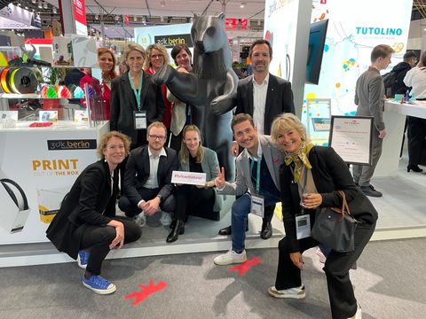 Gruppenbild auf der formnext