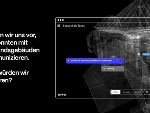 Ein Screenshot einer Website