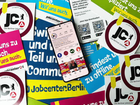 Foto eines Handys mit einem geöffneten Instagram-Account