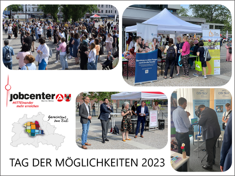 Tag der Möglichkeiten 2023 im Jobcenter Berlin Mitte
