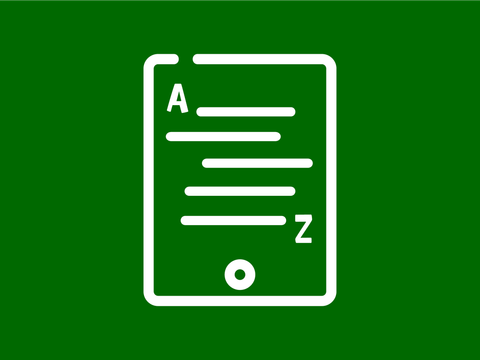 Wegweiser A - Z