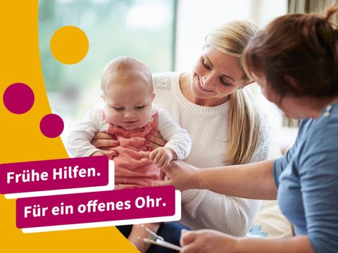 Frühe Hilfen. Für ein offenes Ohr.