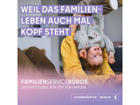 Weil das Familienleben manchmal Kopf steht