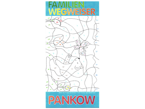 Kartenvorderseite vom Familienwegweiser