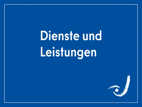 Kachel Dienste und Leistungen