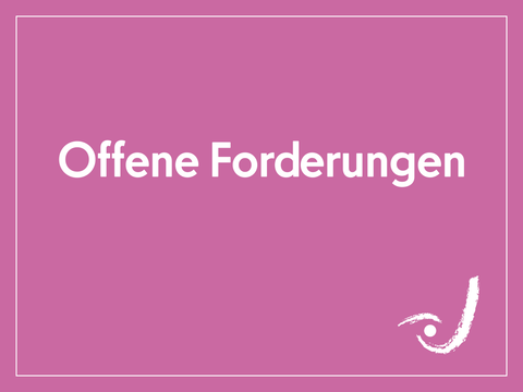 Kachel Offene Forderungen