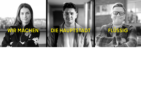 Wir machen die Hauptstadt flüssig
