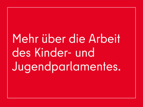 Kachel Informationen zum Kinder- und Jugendparlament