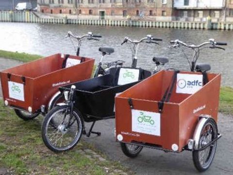 3 Lastenräder der fLotte