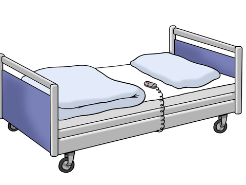 Krankenhausbett