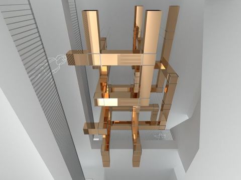 Eine Darstellung von der Arbeit Wieder mal Widerhall von I-collective und Zuloark