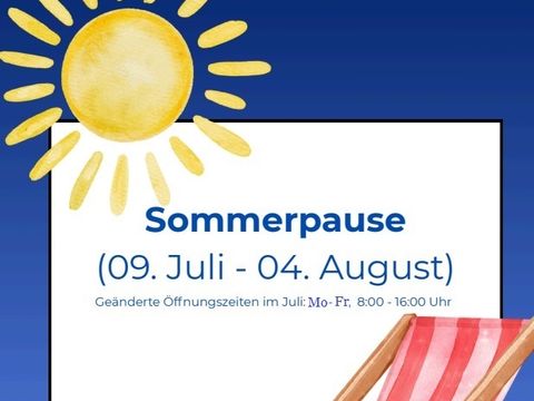 Sommerpause 2026