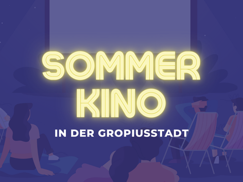 Titelbild Sommerkino in der Gropiusstadt