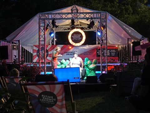 TuD - Kultursommer - Theatersommerfest 2022 am Abend