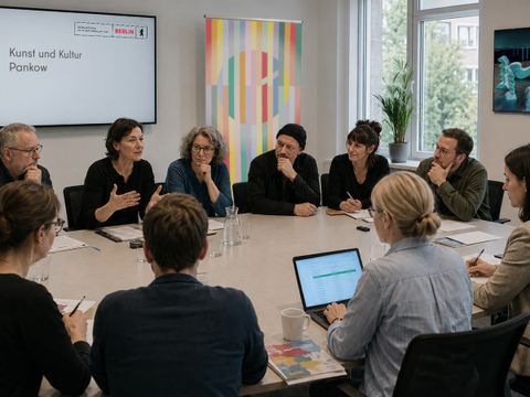 Arbeitsbesprechung, Beispielbild / ChatGPT