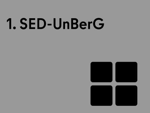 1. SED-UnBerG - Bildkachel