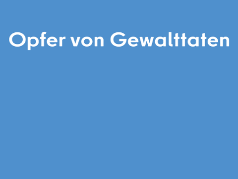 Opfer von Gewalttaten