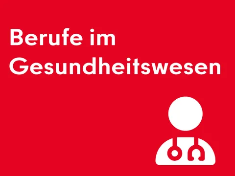 Berufe im Gesundheitswesen, Figur mit Stethoskop